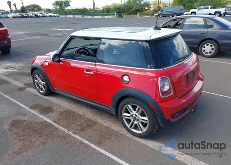 2011 Mini Cooper S z USA, uszkodzony, nr VIN WMWSV3C56BTY13330